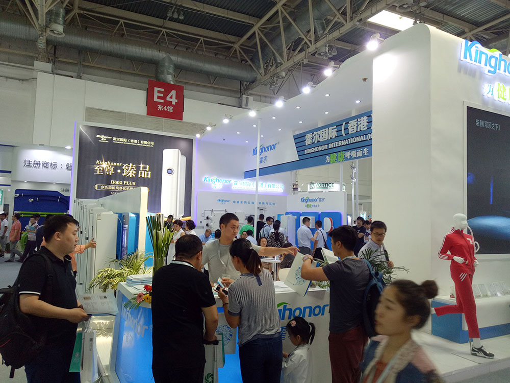 霍爾新風在北京暖通展的第二天，客戶熱情不減