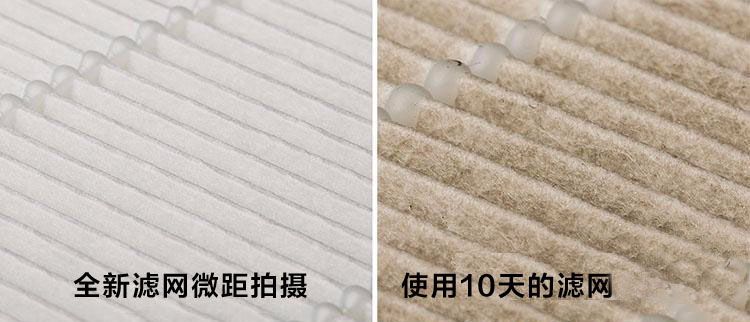 新風(fēng)系統(tǒng)過濾網(wǎng)使用前后對(duì)比 