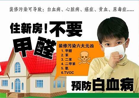 裝修污染的六大元兇