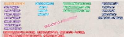 價(jià)目表顯示，破解軟件、精品IP等4類商品明碼標(biāo)價(jià)售賣。