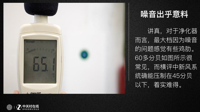 空氣凈化器噪音達(dá)到65分貝算是常事